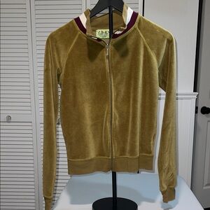 Juicy Couture Vintahe Y2K Velour Full-Zip Track Suit Jacket Size Large
